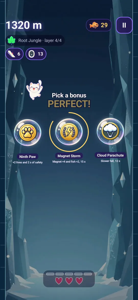 Falling Kitty: screenshot 3