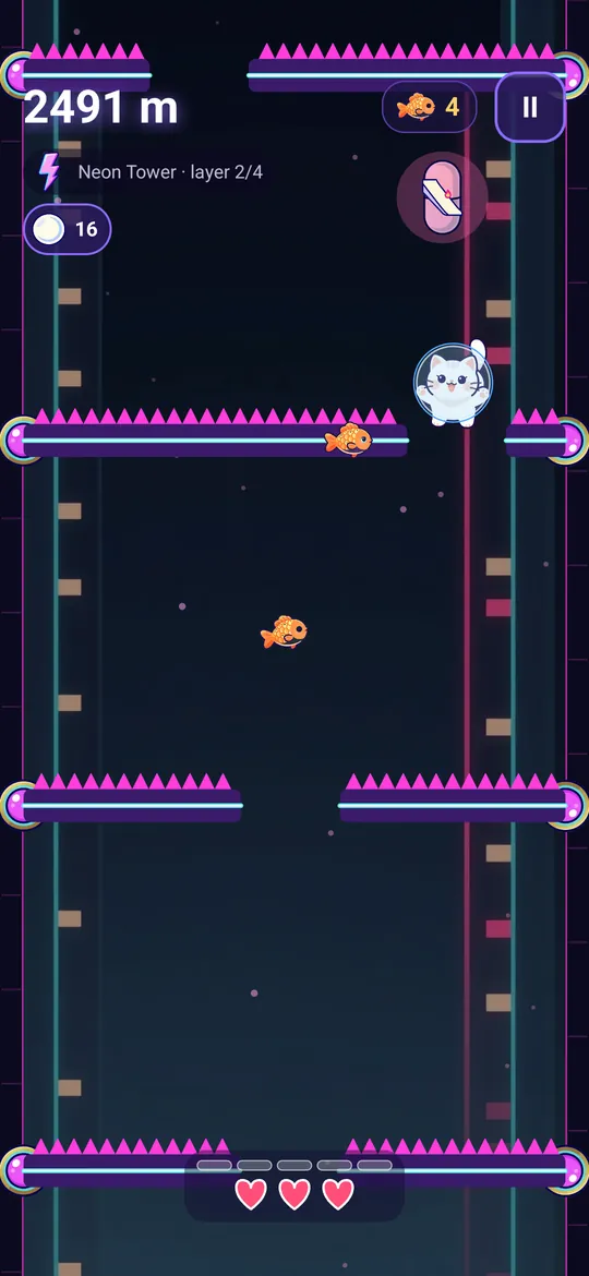 Falling Kitty: screenshot 4